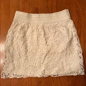 Forever 21 Crochet Skirt Size Small NWOT